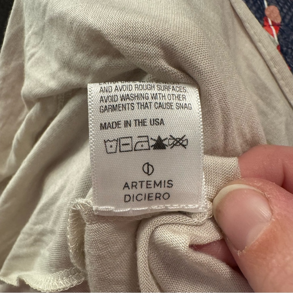Artemis Diciero Alina Shirt Dress | Cashmere Modal Blend | Size M | NWOT - Picture 12 of 12